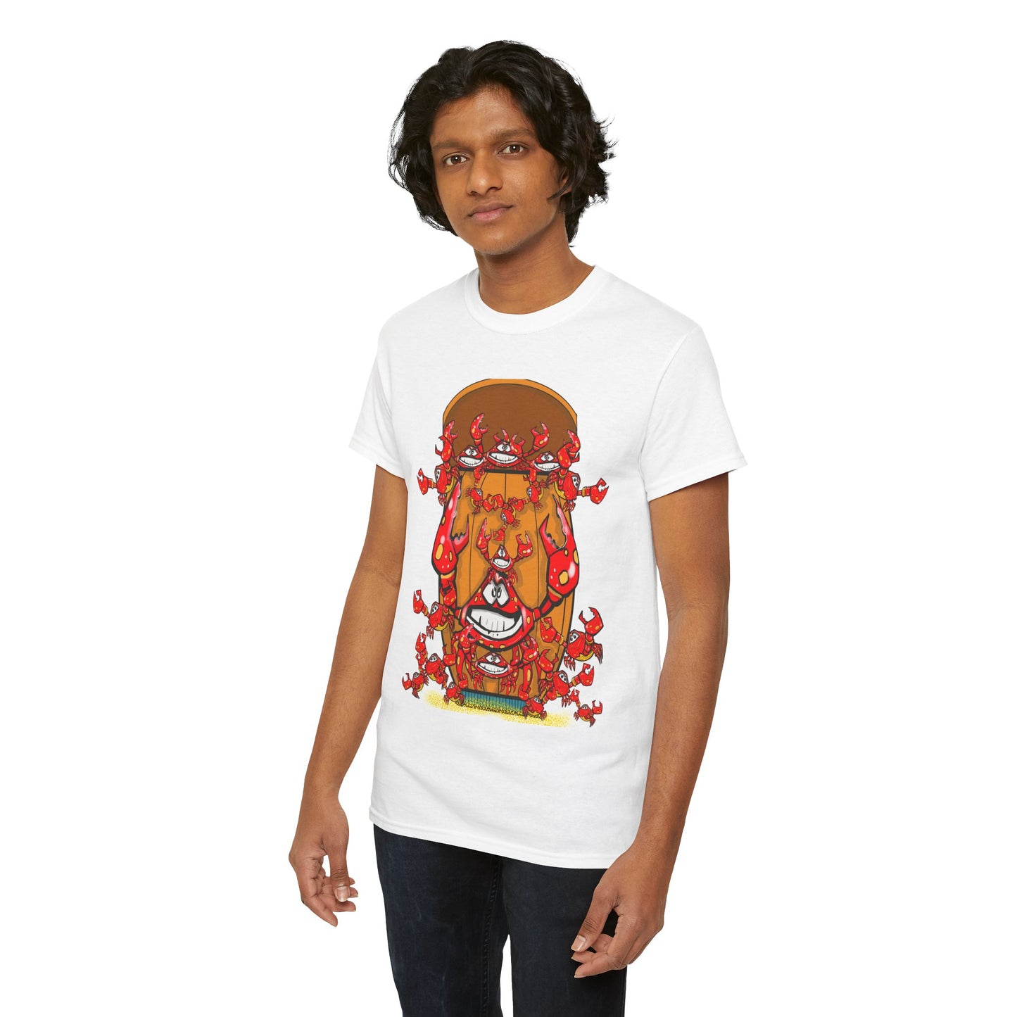 Unisex Crabs In A Barrel Heavy Cotton Tee