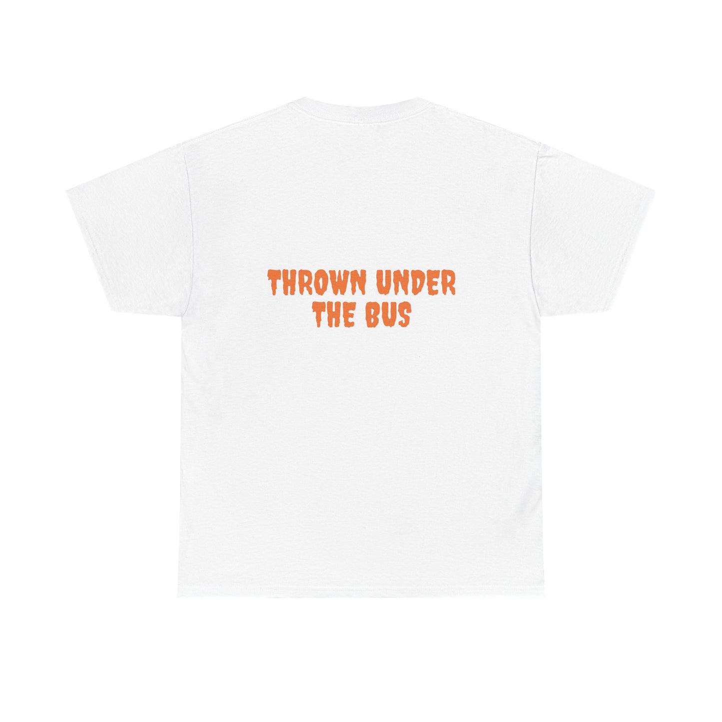 Copy of Under the Bus Unisex Heavy Cotton Tee - Unique Graphic Design for Music Lovers