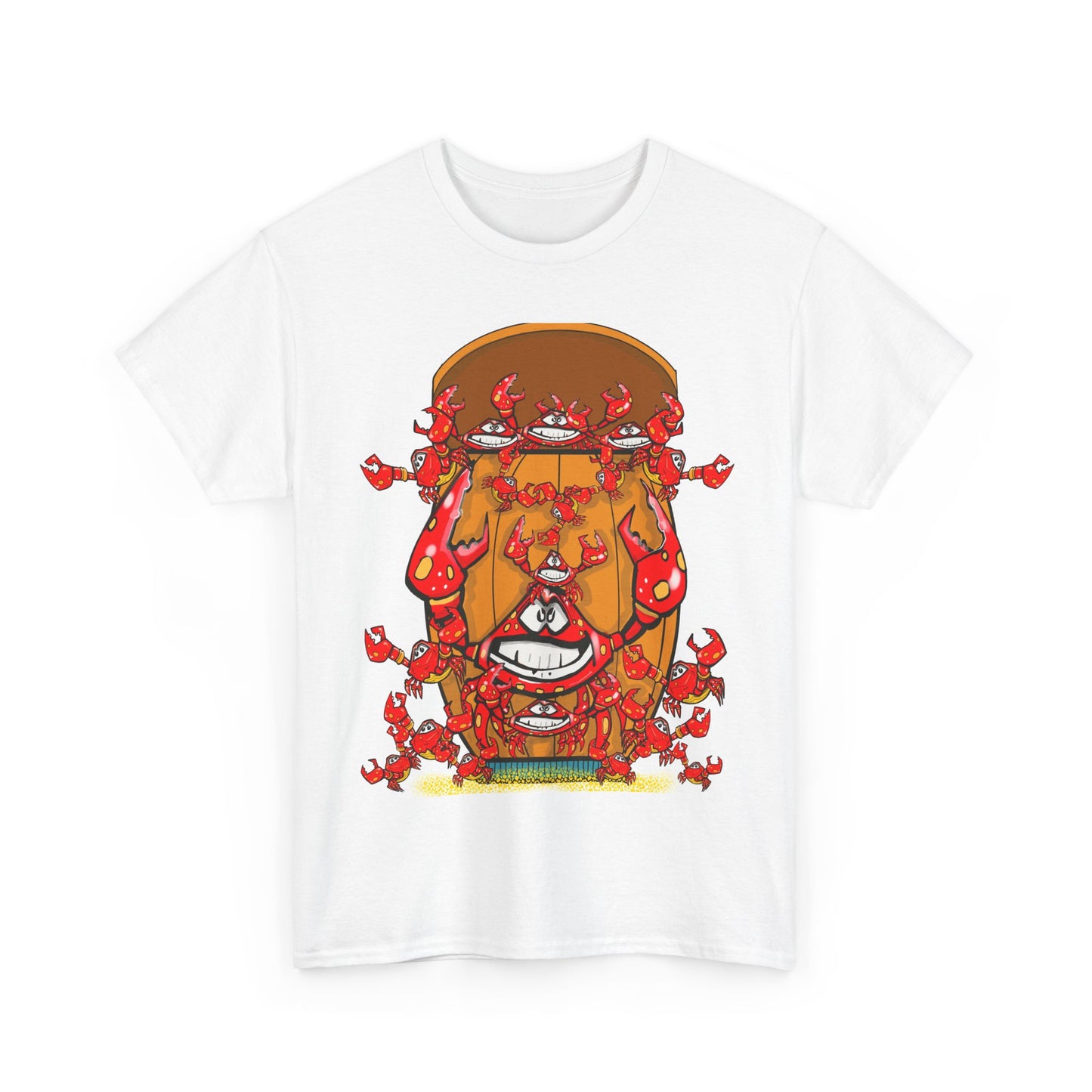 Unisex Crabs In A Barrel Heavy Cotton Tee