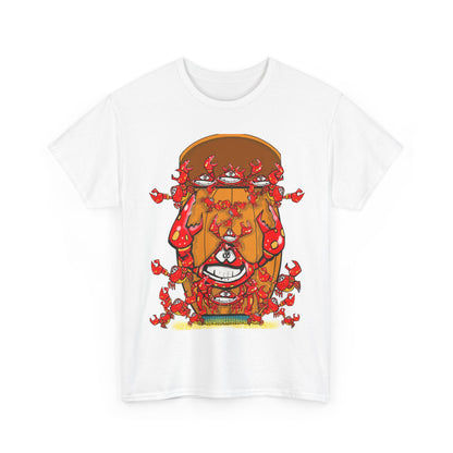 Unisex Crabs In A Barrel Heavy Cotton Tee