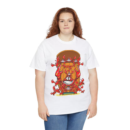 Unisex Crabs In A Barrel Heavy Cotton Tee