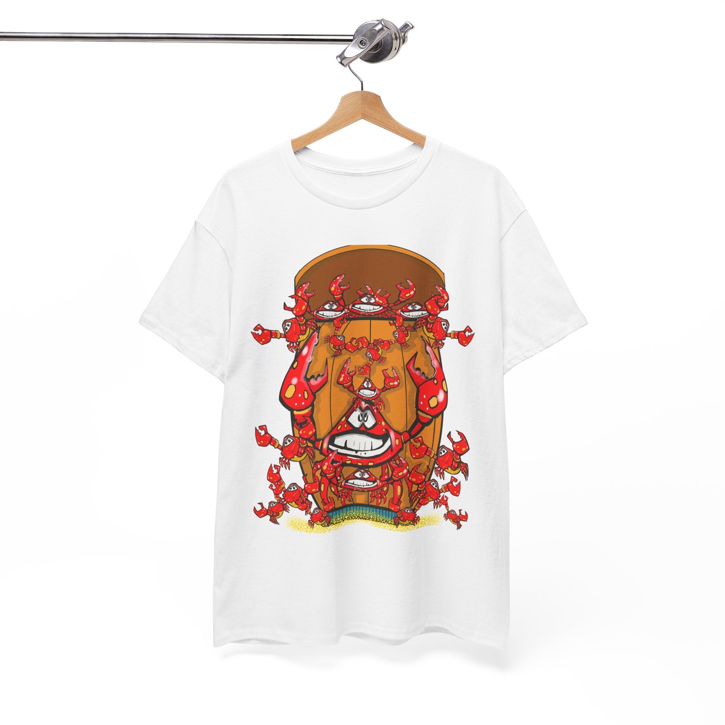 Unisex Crabs In A Barrel Heavy Cotton Tee