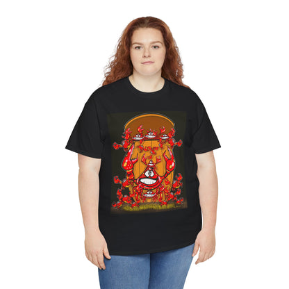 Unisex Crabs In A Barrel Heavy Cotton Tee