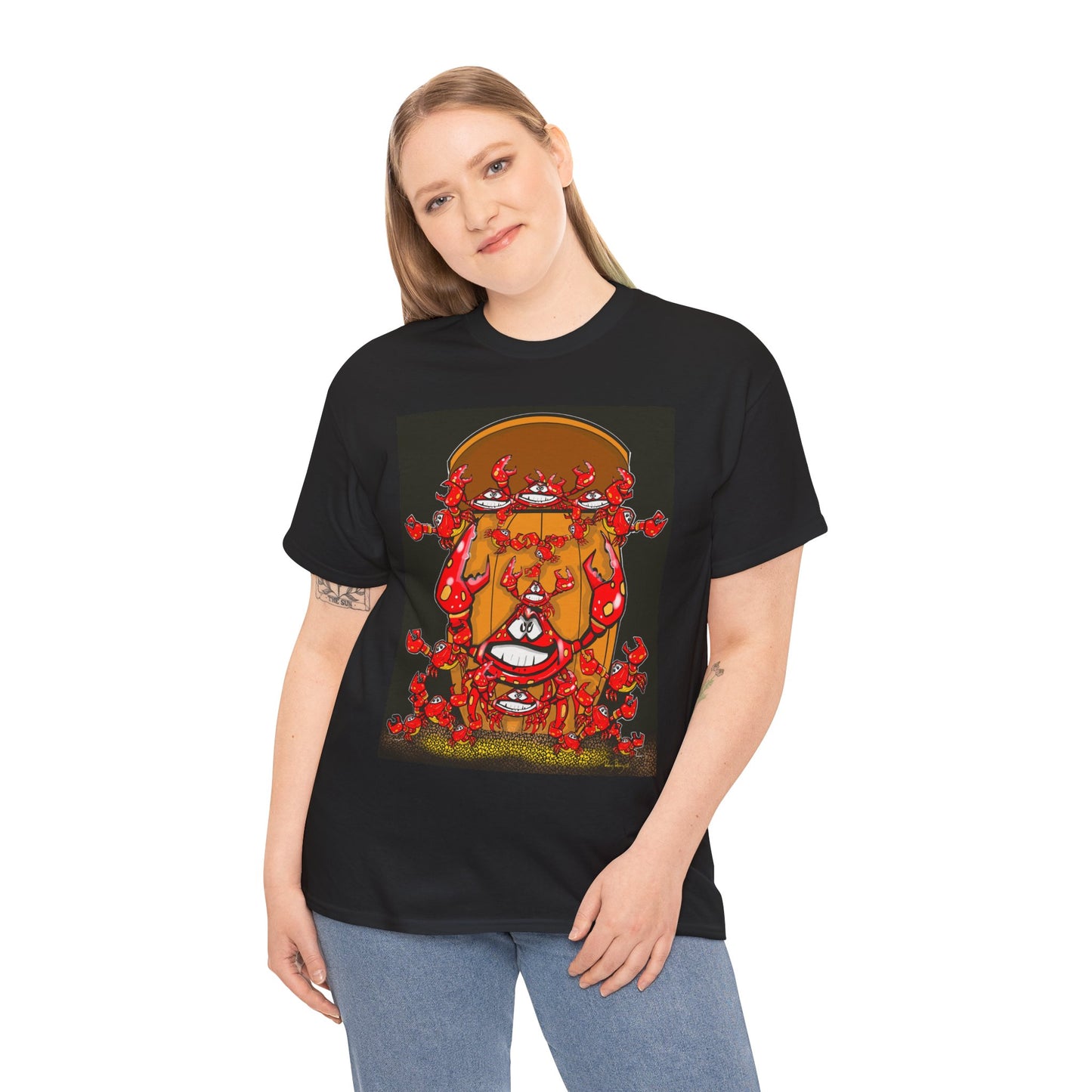 Unisex Crabs In A Barrel Heavy Cotton Tee