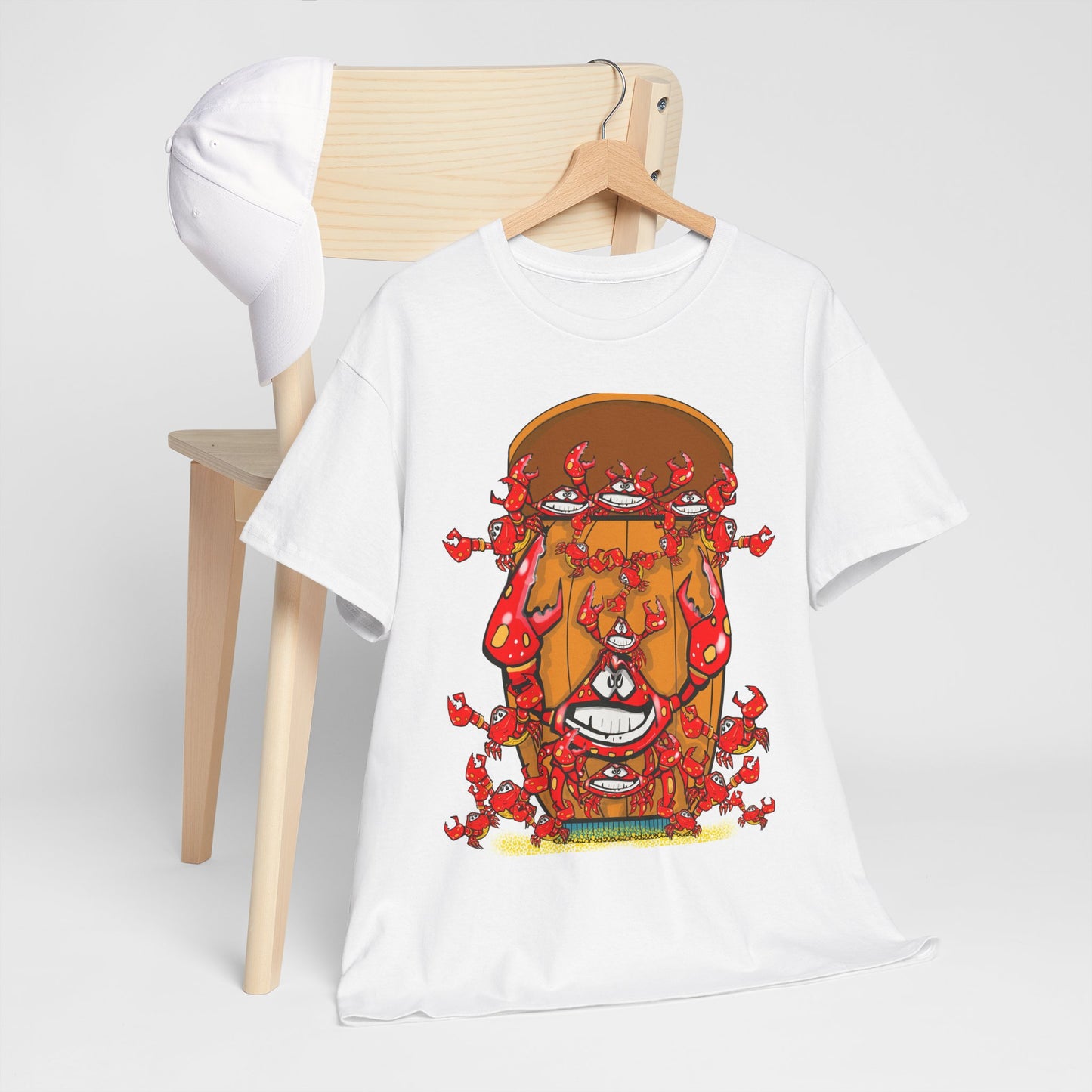 Unisex Crabs In A Barrel Heavy Cotton Tee