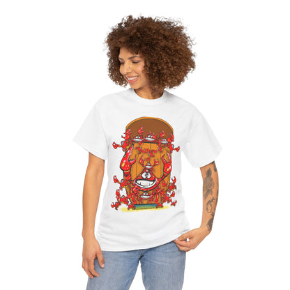 Unisex Crabs In A Barrel Heavy Cotton Tee